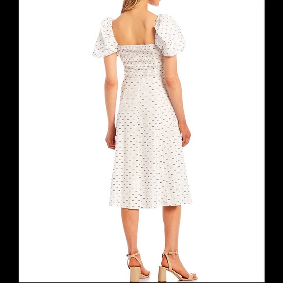 NWT Gloria Family Matching Puff Sleeve Swiss Dot - Picture 3 of 7